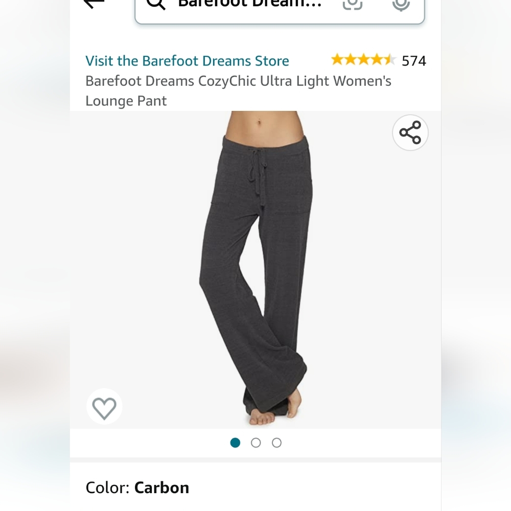NWT Barefoot Dream Cozy chic Women's lounge pants sz XL